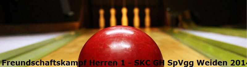 Freundschaftskampf Herren 1 - SKC GH SpVgg Weiden 2014