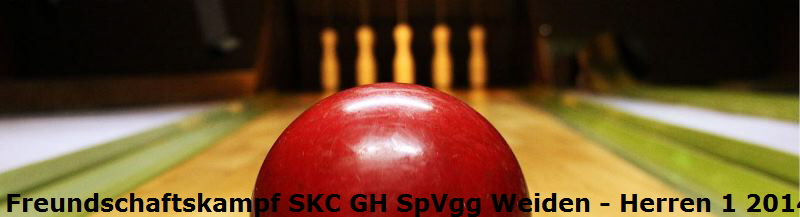 Freundschaftskampf SKC GH SpVgg Weiden - Herren 1 2014